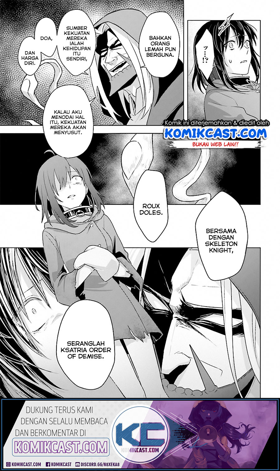 The Undead Lord of the Palace of Darkness Chapter 08 Bahasa Indonesia